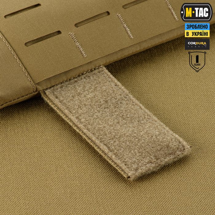 M-Tac захист живота з балістичним пакетом 1 клас захисту Laser Cut Coyote