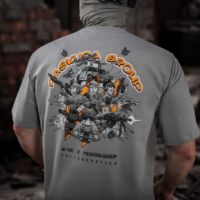 M-Tac футболка Paskuda Group Light Grey