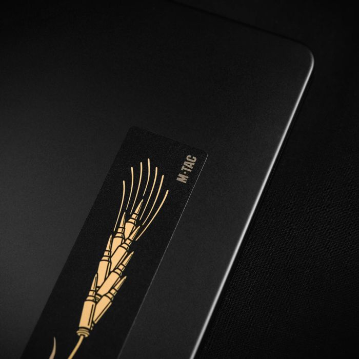 M-Tac наклейка Колосок (Кулі) Black