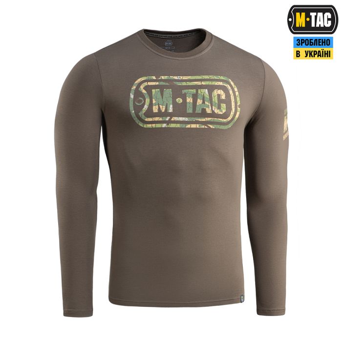 M-Tac футболка Logo довгий рукав Dark Olive