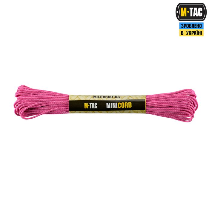 M-Tac паракорд Minicord 15m Neon Pink