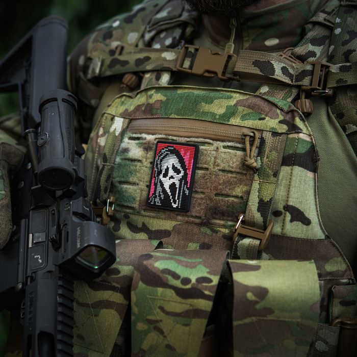 M-Tac нашивка Крик PVC Black