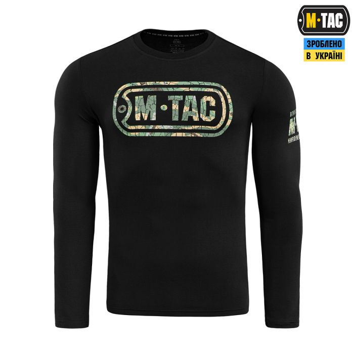 M-Tac футболка Logo довгий рукав Black