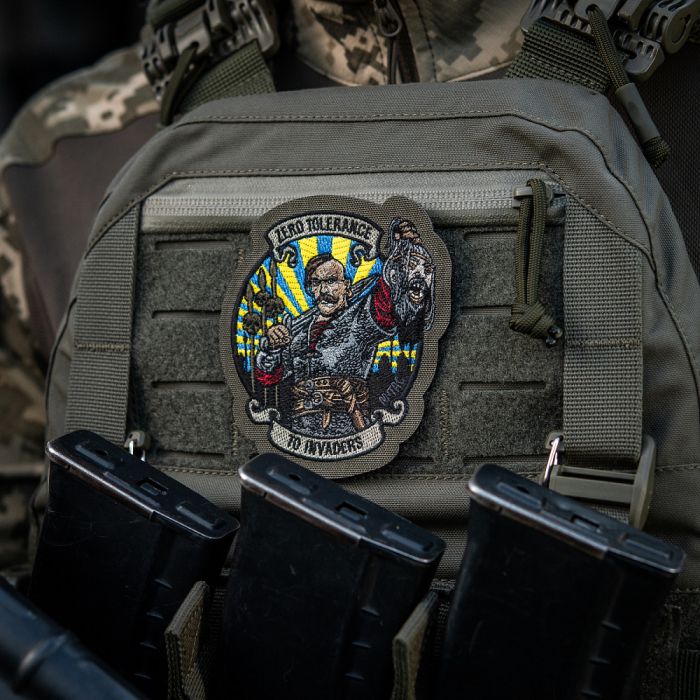 M-Tac нашивка Zero Tolerance (вишивка) Ranger Green