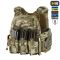 M-Tac плитоноска Cuirass Tiger FAST Elite 2 клас захисту (розмір плити L) Multicam