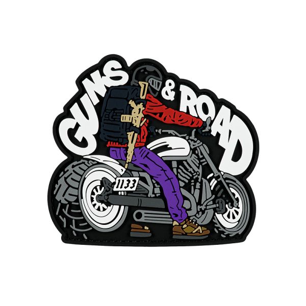 Патч ПВХ "Guns&Road"