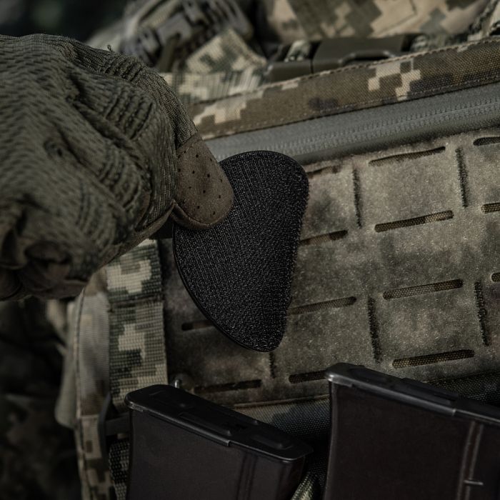 M-Tac нашивка Необмежено придатний PVC Black/Grey