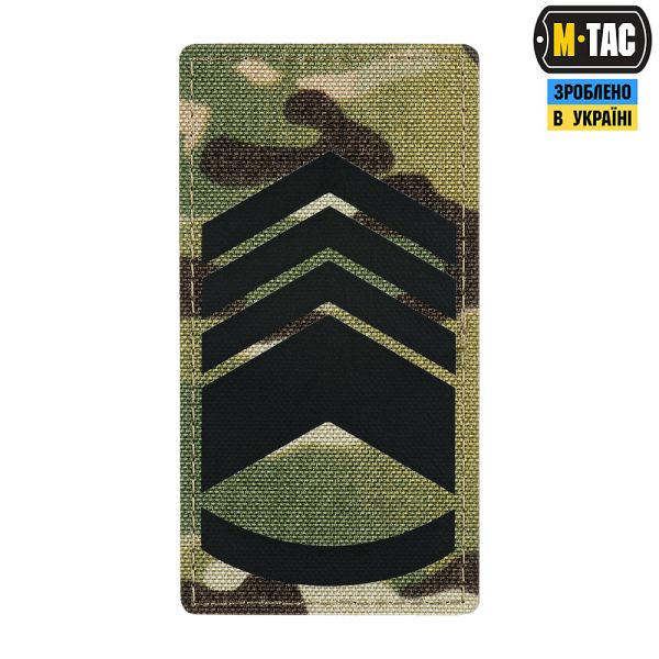 M-Tac погон на липучці головний майстер сержант Multicam