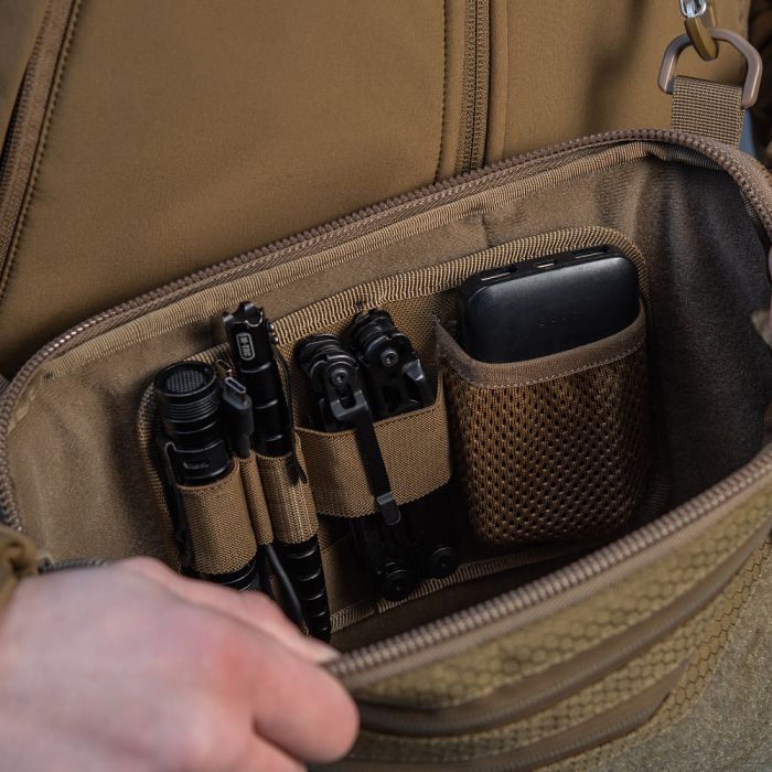 M-Tac сумка Admin Bag Large Elite з липучкою Hex Coyote