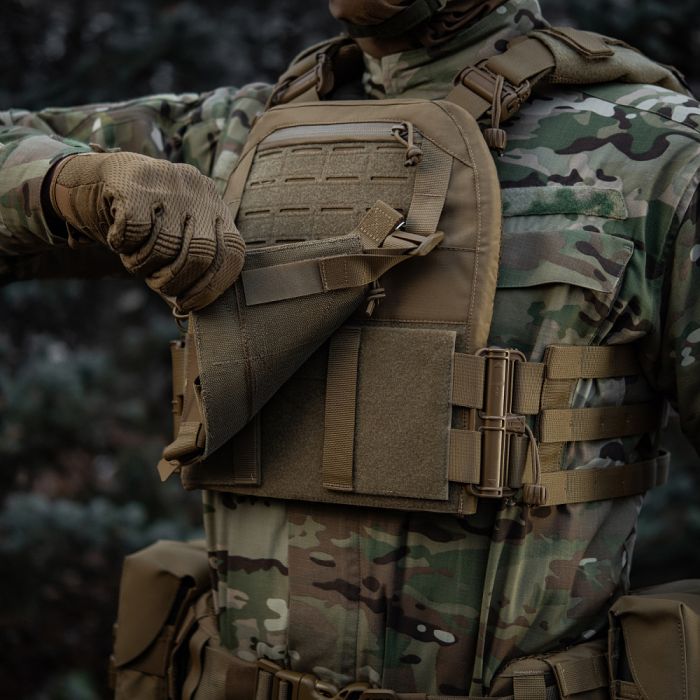 M-Tac плитоноска Cuirass FAST Elite LARGE Coyote