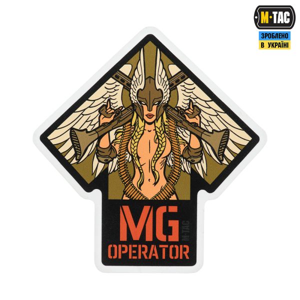 M-Tac наклейка MG Operator Red/Coyote