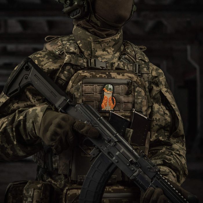 M-Tac нашивка Orange Cat PVC (MM14 cover)