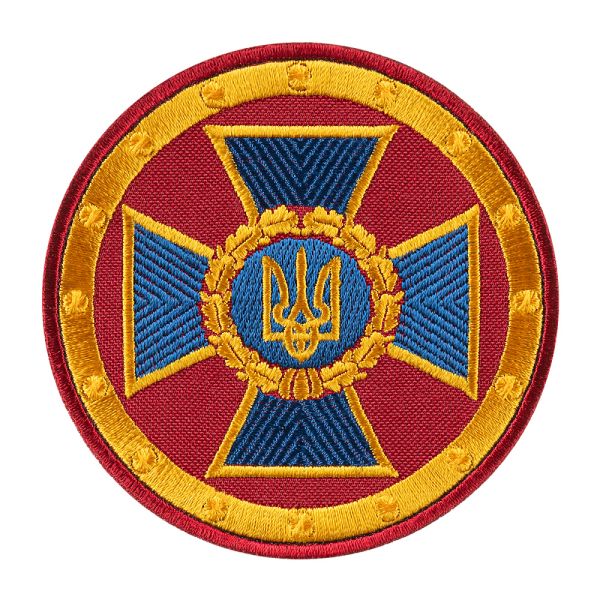 Шеврон СБУ круг хрест