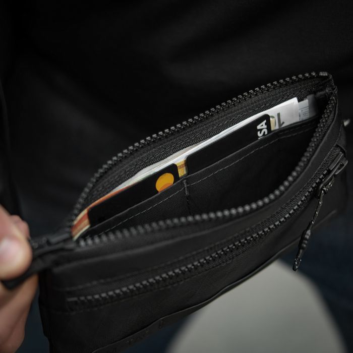 M-Tac гаманець горизонтальний з карабіном X-Pac Elite Black