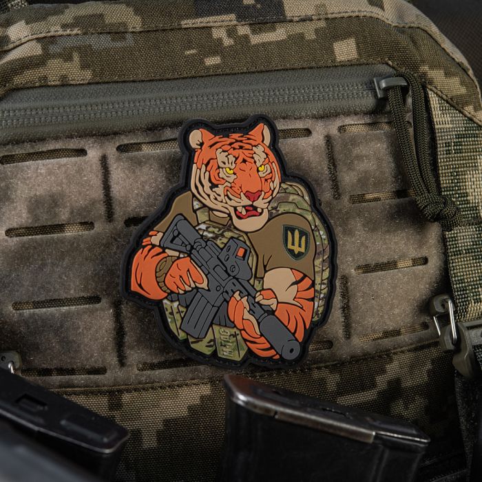 M-Tac нашивка Тигр танкові війська PVC
