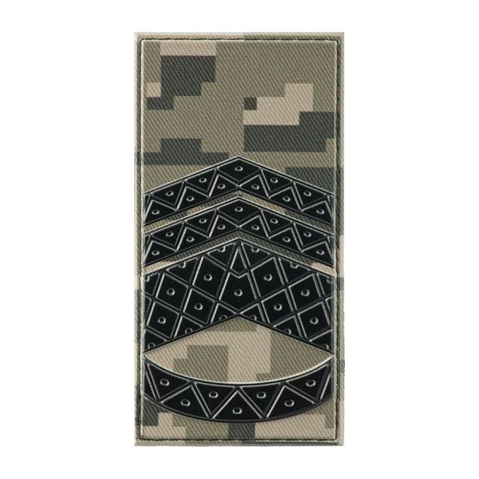 Погон ПВХ об’ємний ст.майстер сержант ММ14