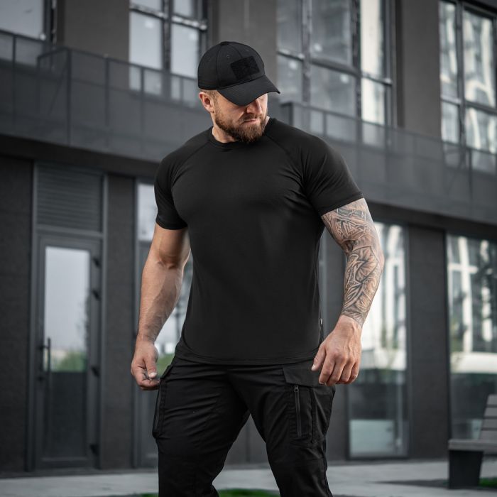 M-Tac футболка реглан Summer Vent Black