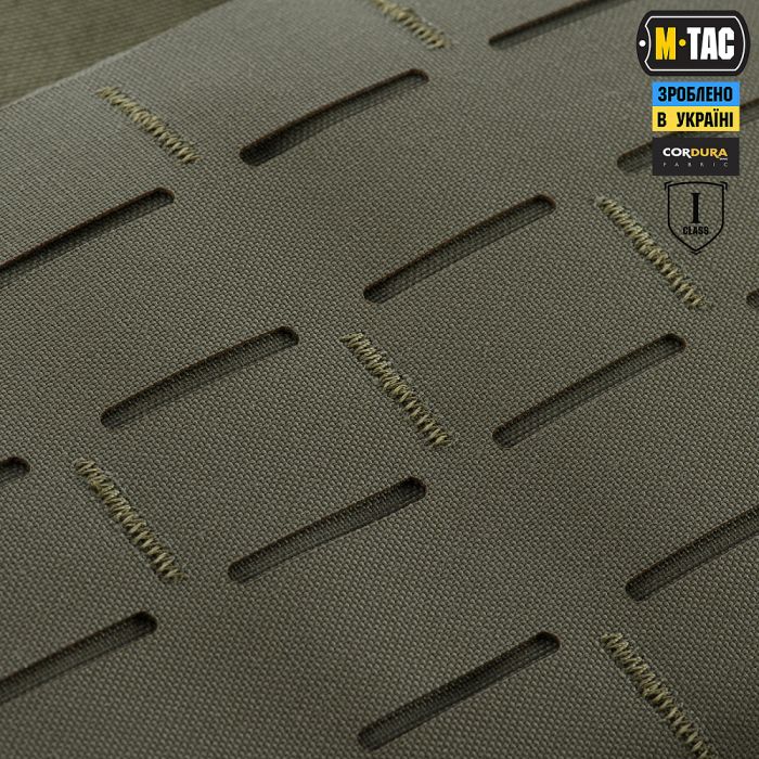 M-Tac захист живота з балістичним пакетом 1 клас захисту Laser Cut Ranger Green