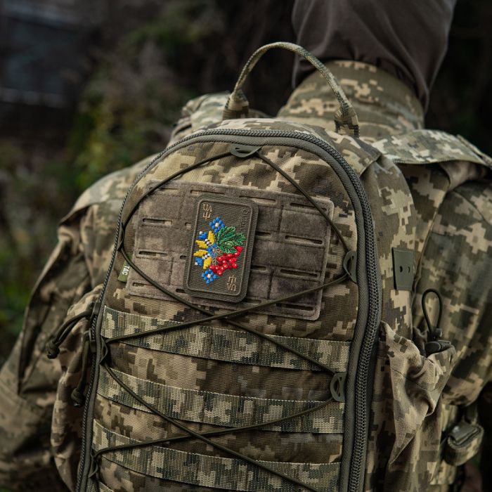 M-Tac нашивка Орнамент Калина (вишивка) Ranger Green