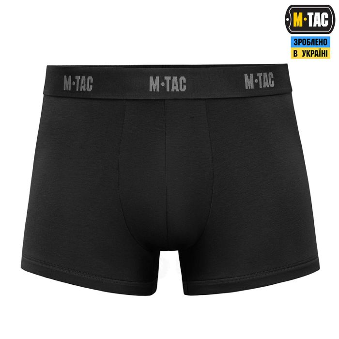 M-Tac труси Men Cotton Stretch Boxer Briefs Black