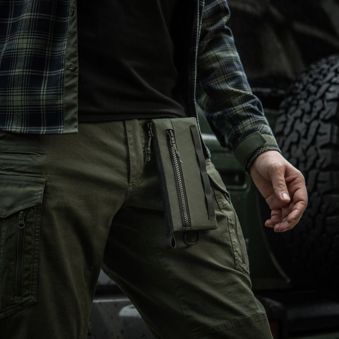 M-Tac гаманець горизонтальний з карабіном X-Pac Elite Ranger Green