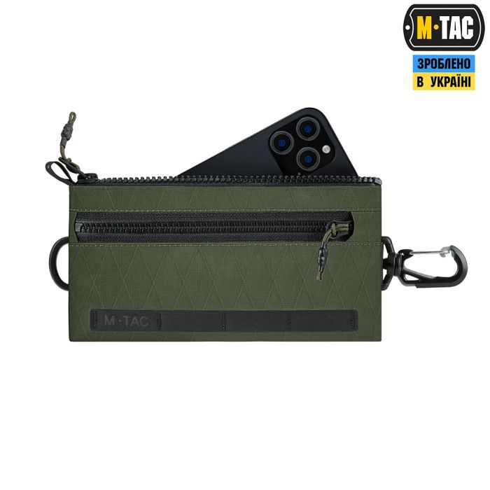 M-Tac гаманець горизонтальний з карабіном X-Pac Elite Ranger Green