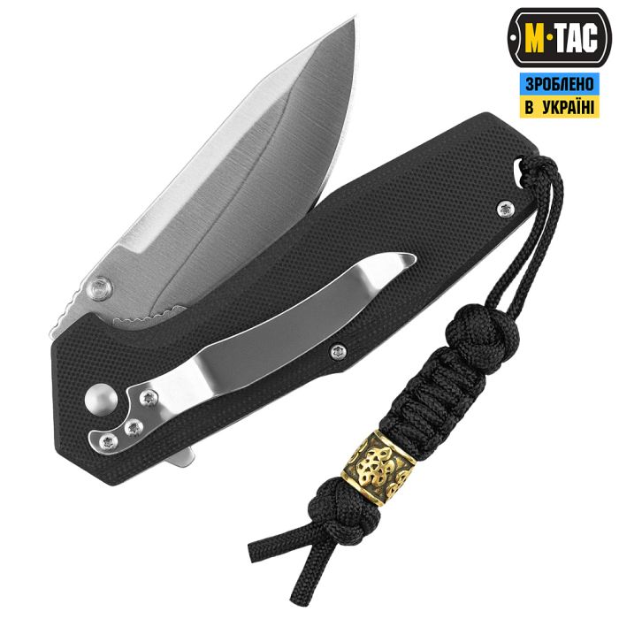 M-Tac темляк Scandinavian Small китайський вузол Black