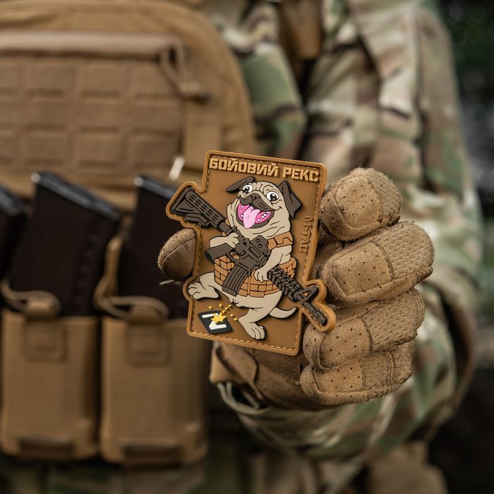 M-Tac нашивка Бойовий Рекс (PVC)