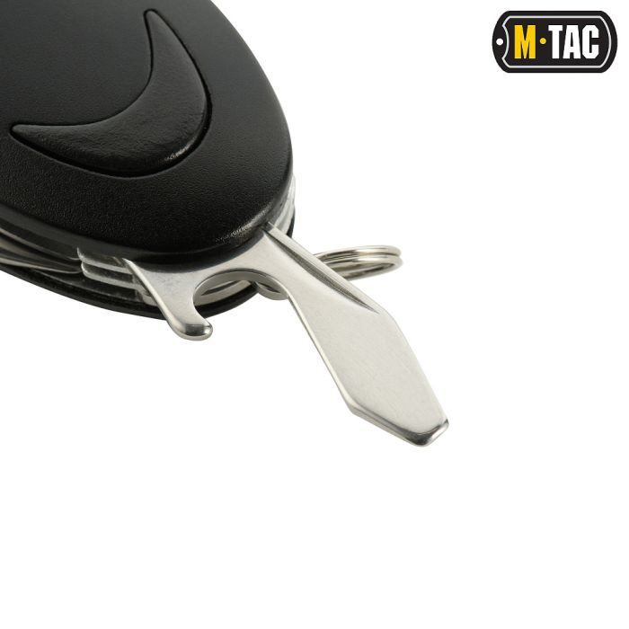 M-Tac ніж складний малий (7 інструм.) Type 2 Steel/Black