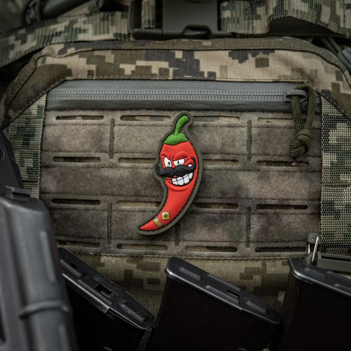 M-Tac нашивка Перчик 3D майор (PVC)