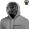 M-Tac кофта Hoodie My Home is my Castle Oversize Hard Light Grey