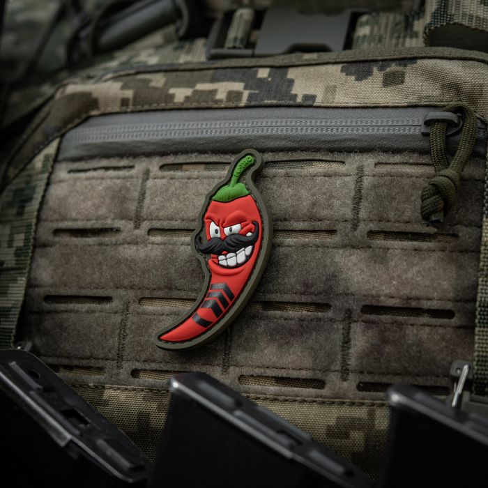 M-Tac нашивка Перчик 3D старший майстер сержант (PVC)