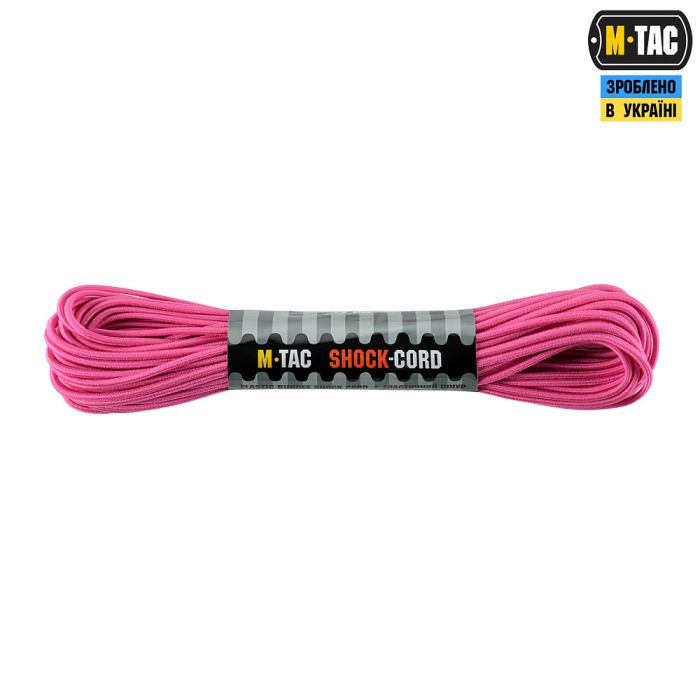 M-Tac паракорд Shock-Cord 3 mm 15m Neon Pink