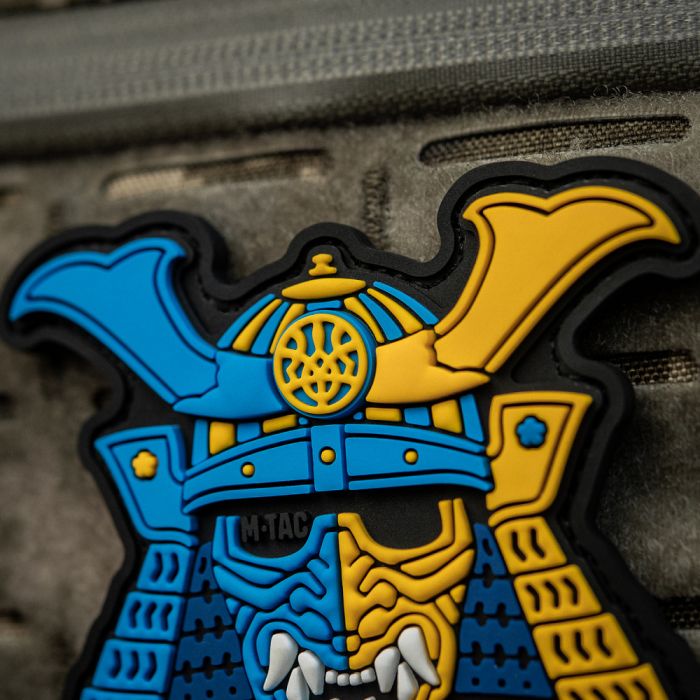 M-Tac нашивка Маска Самурая (PVC)