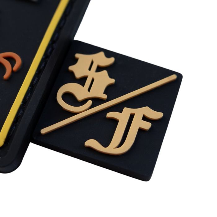 Патч ПВХ "СЛАБКИМ ПІЗДА" з біркою