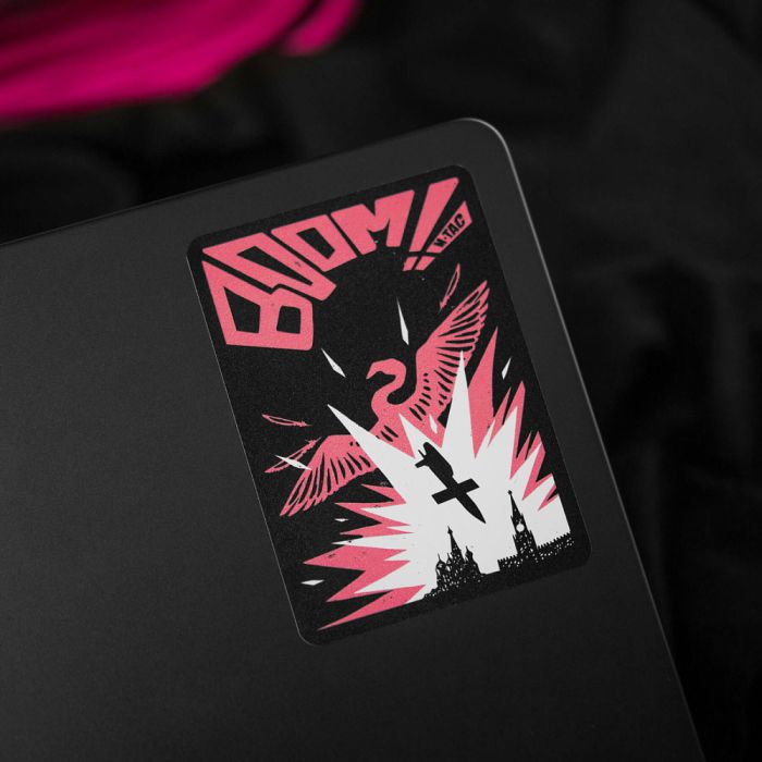 M-Tac наклейка Boom!! Фламінго Pink