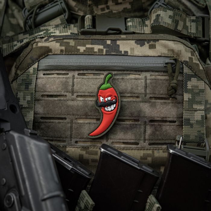 M-Tac нашивка Перчик 3D солдат (PVC)