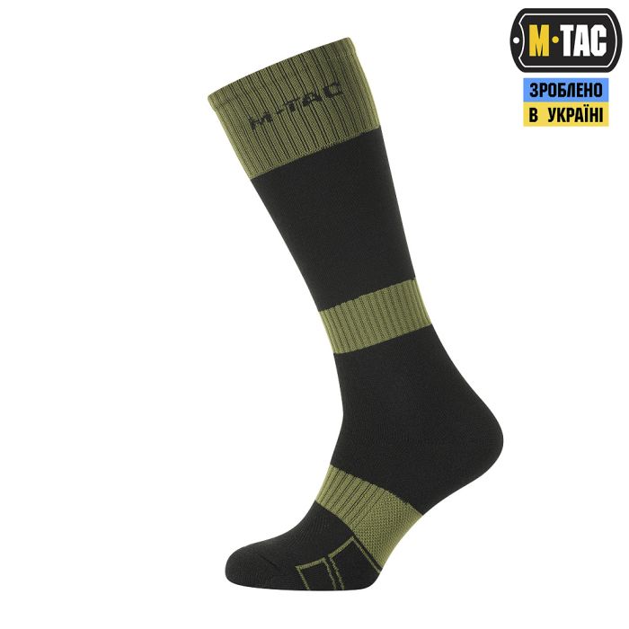 M-Tac шкарпетки зимові Ranger Wool Black/Olive