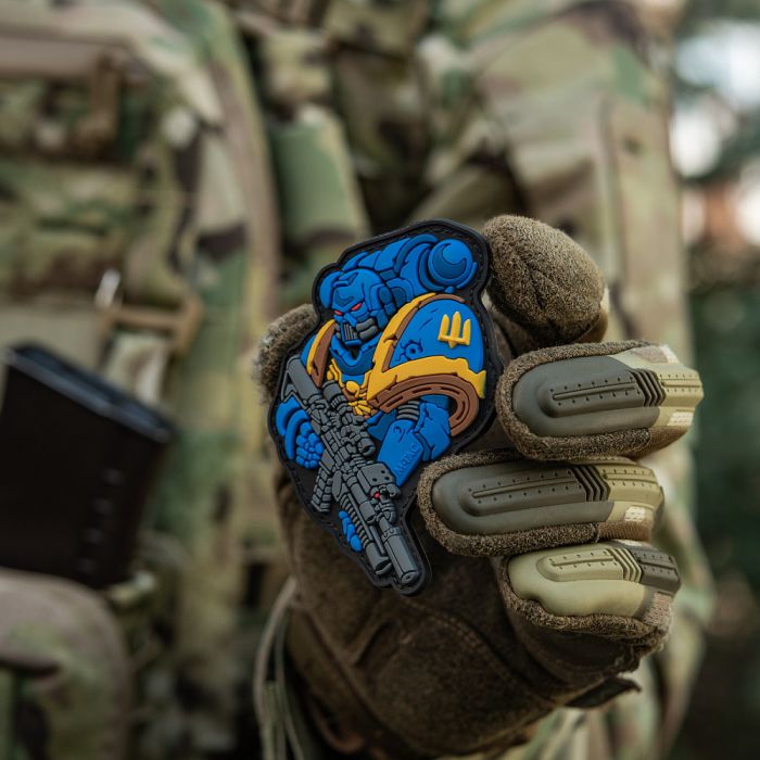 M-Tac нашивка Штурмовик Yellow/Blue