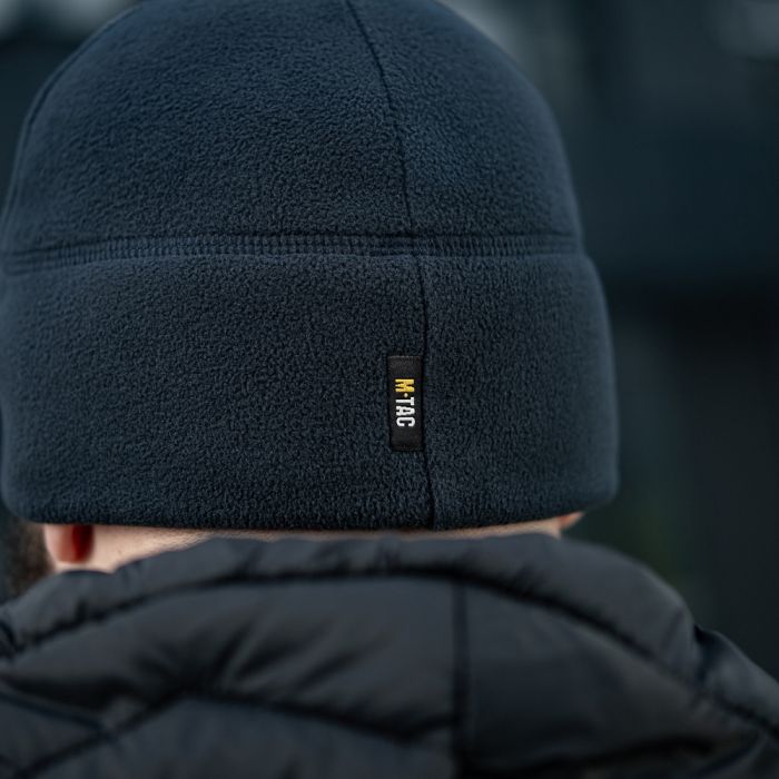 M-Tac шапка Watch Cap Elite фліс (320г/м2) with Slimtex Dark Navy Blue