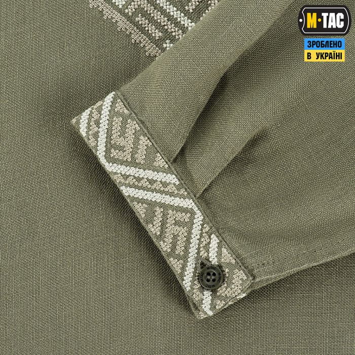 M-Tac вишиванка тактична 100% льон тип 2 олива