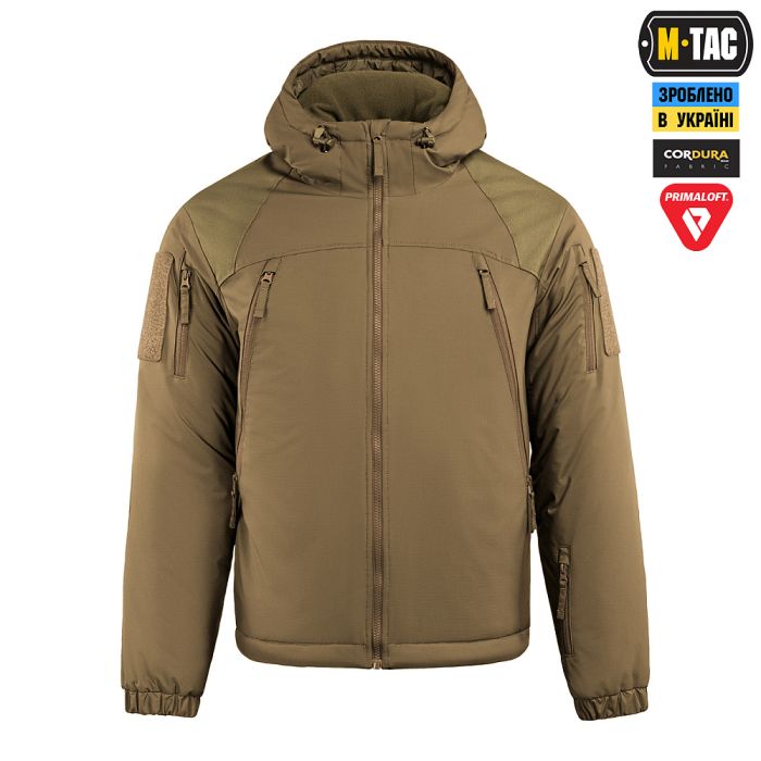 M-Tac куртка зимова Alpha Gen.III Pro Primaloft Coyote Brown