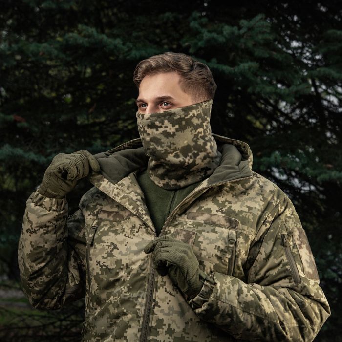 M-Tac шарф-труба Elite короткий з затяжкою фліс (320г/м2) MM14