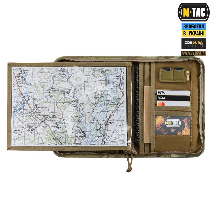 M-Tac планшет-органайзер А5 Elite Multicam