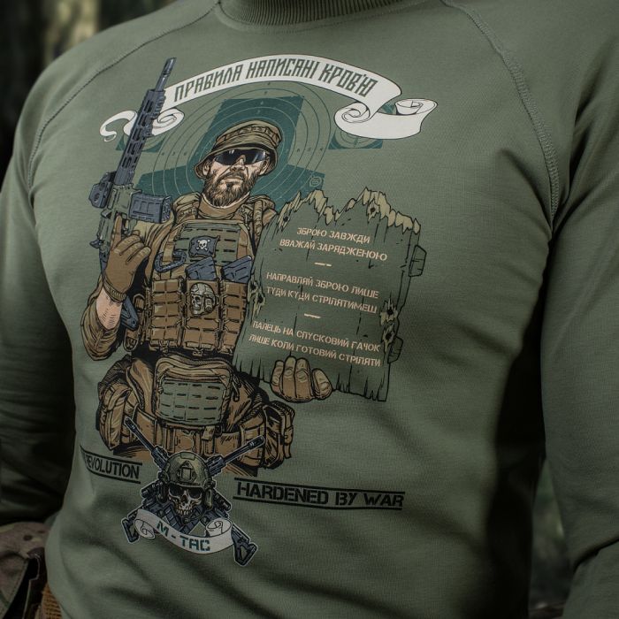 M-Tac реглан Заповіді стрільця Light Olive