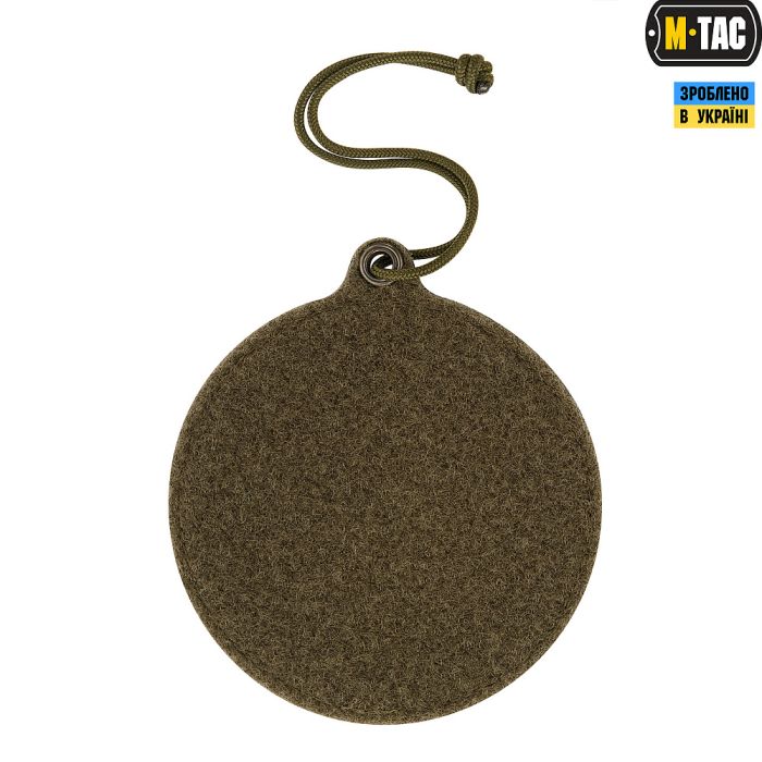 M-Tac панель для нашивок підвісна кругла Olive