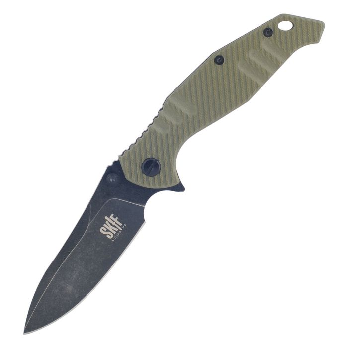 Skif ніж складний Adventure G-10/Black SW Green