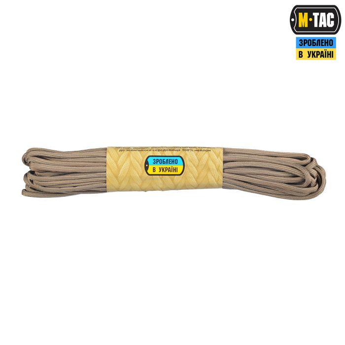 M-Tac паракорд 550 type III Foliage/Tan Stripe 15м