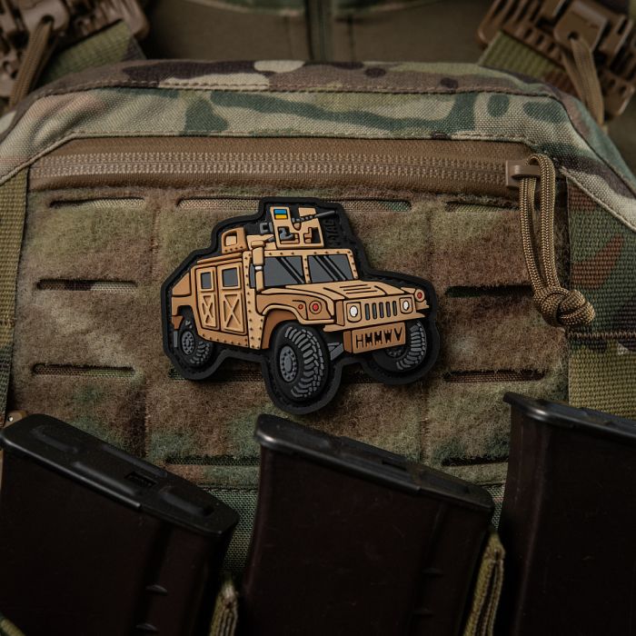 M-Tac нашивка HMMWV (PVC) coyote