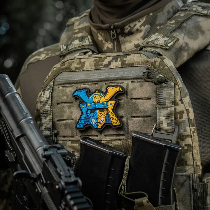 M-Tac нашивка Маска Самурая (PVC)